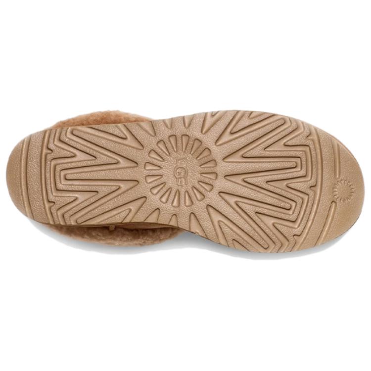 UGG Classic Ultra Mini Maxi Curly Boot Chestnut Women's Sneakers 1158263-CHE