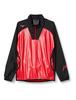 Mizuno Soccer Active Shell Shirt Black X Tango Size M P2ME8526, Red, (Japan)