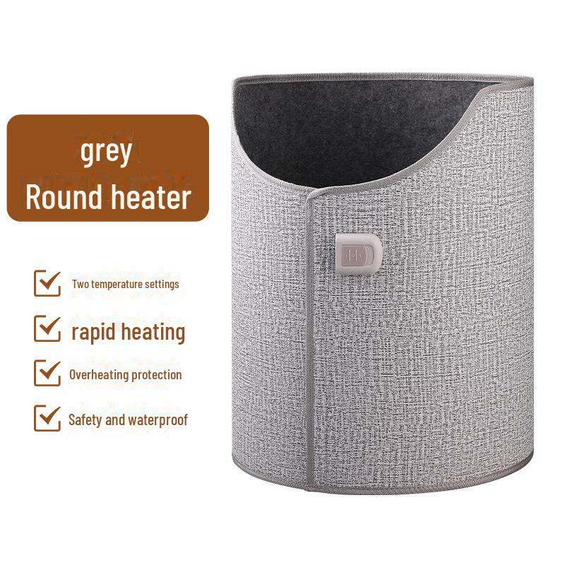 

Грелка для ног с цифровым дисплеем и таймером - круглая, для ног и под столом mechanical second gear серый