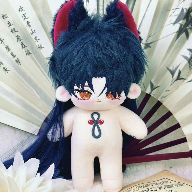 Плюшевый Honkai: Звездный экспресс Клинок 20 см Хлопковая кукла-переодевалка Анимация Подарок Игрушки для Детей Взрослых Коллекционная Плюшевая марионетка no skeleton