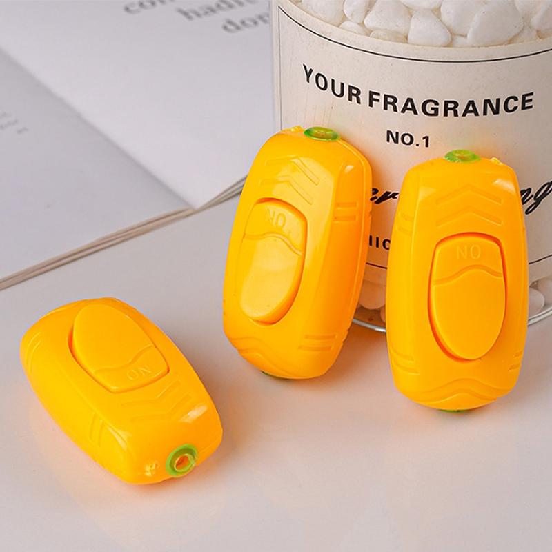 Yellow Bedside Switch Table Lamp Fan Night Light Power Cord Switch Control Light Panel Wall Light Switch