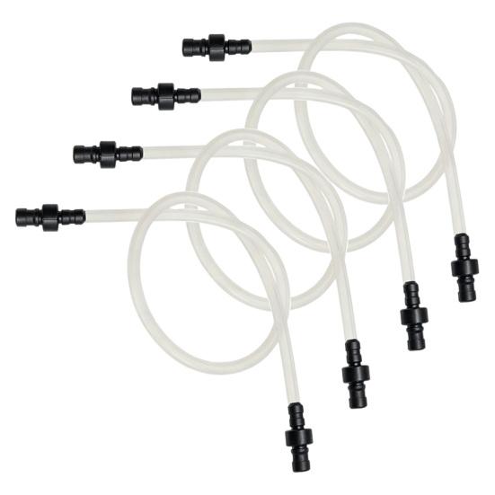 

Coffee Machine Replacement Hose for Jura Impressa Easy Fine Foam Nozzles 4 Silicone Tubes with 8 Connectors Smooth Milk Flow Tube for Coffee Maker 4pcs