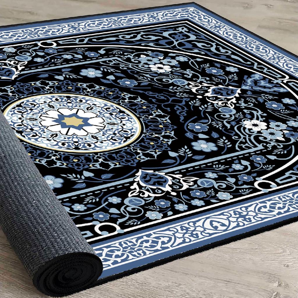 Decorative Special Design Modern Floor Rugs Patterned Non-Slip Base Washable