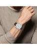 Tissot Mouvement à quartz série PR100, montre homme étanche 100m, modèle Ceres, cadran blanc, boîtier en acier inoxydable, véritable T101.617.16.031.00