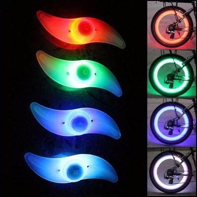 5 pezzi Accessori Bici LED Luce Raggi Ruota Bicicletta Pneumatico Lampada Luminosa Ciclo Lucciola Hotwheels Luce Flash Illuminazione Luce Bicicletta