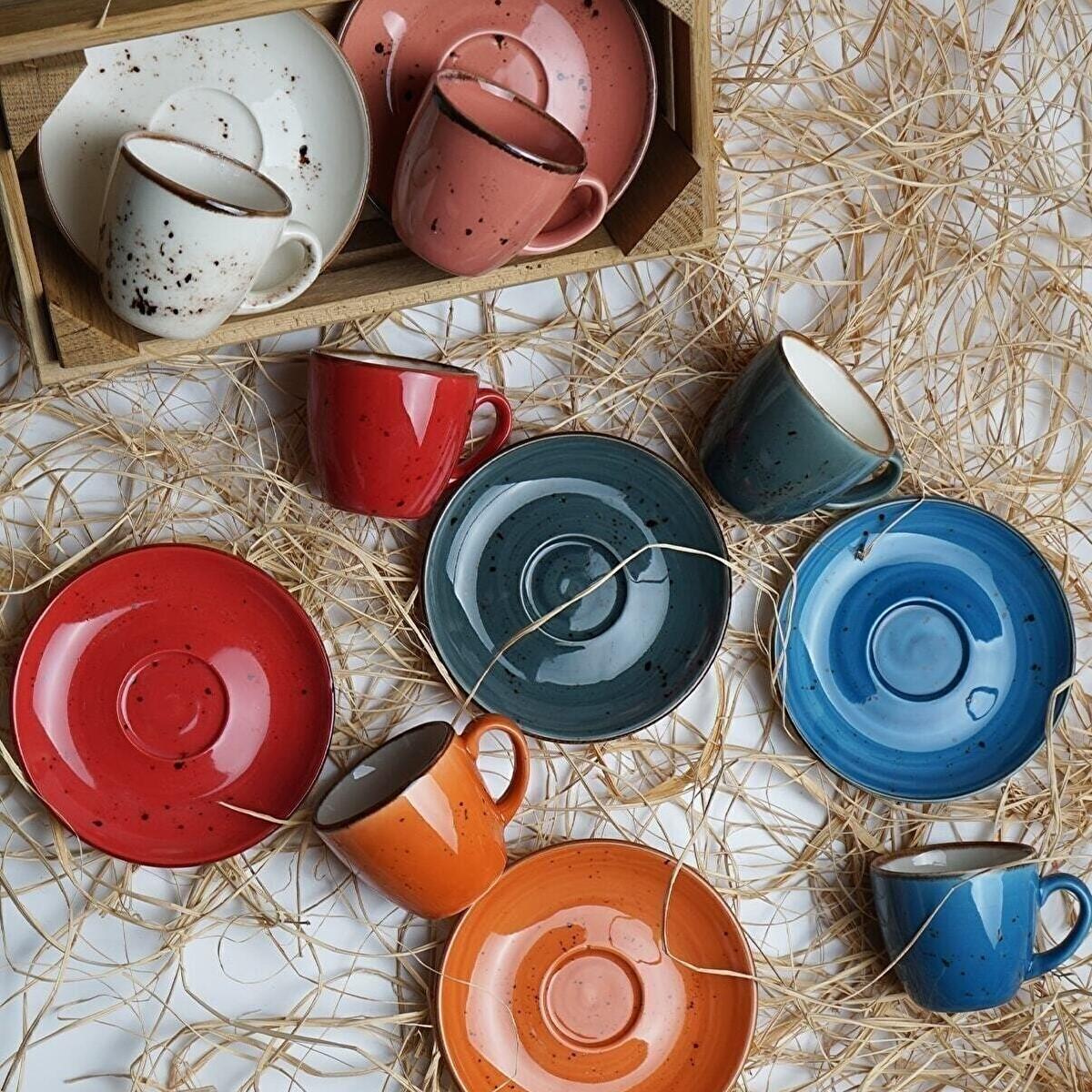 

Набор кофейных чашек Luna Mix на 6 персон