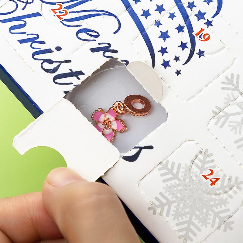 Christmas Jewelry Advent Calendar 2025 24 Days Countdown To Christmas Advent Calendar Jewelry Making Kit For Women Girls Xmas
