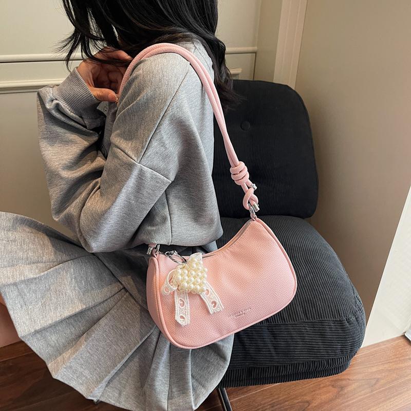 Handbag Women's New Fashionable Solid Color Shoulder Messenger Bag