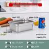 Small Stainless Steel Refrigerator Storage Container