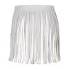 Women Adult Adjustable Faux Leather Waistband Fringe Tassel Skirt Belt Nightclub Costume Cosplay