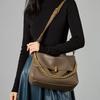 Elegant and High-end Leather Tote Bag, New Trend Versatile Chain Bag, Fashionable and Niche Commuting Shoulder Bag