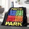 Custom Name "Superhero Friends Adventure" blanket for Couch & Bed, Plush Cozy Fuzzy Blanket Super Soft & Warm Blankets for Fall and Winter. 0908155