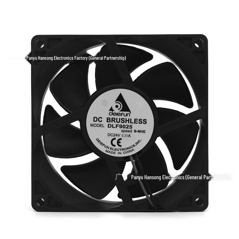 Silent 8025 DC Cooling Fan 24V, Double Ball, 8CM, for Amplifiers