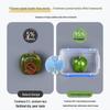 ZISIZ Transparent Rectangular Plastic Food Storage Container