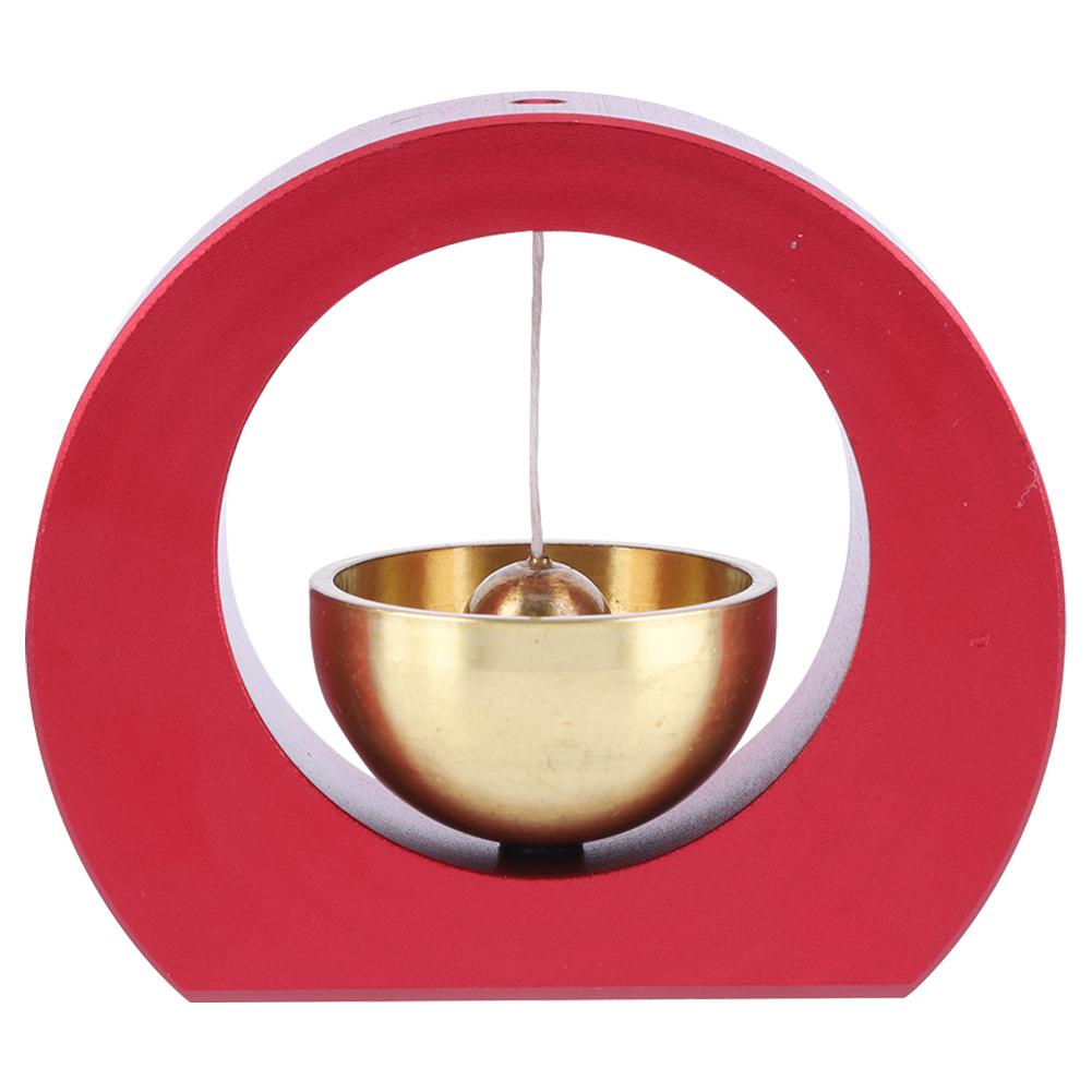 

Brass Bell Wind Chime Car Ornament Bell Decorative Wind Bell Doorbell Chime Car Interior Decor Accessories красный
