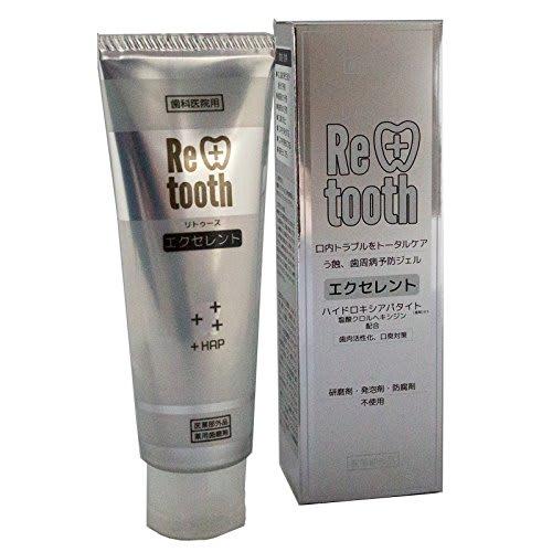 Retooth Excellent Toothpaste Gel, Dentist-Approved, 75g