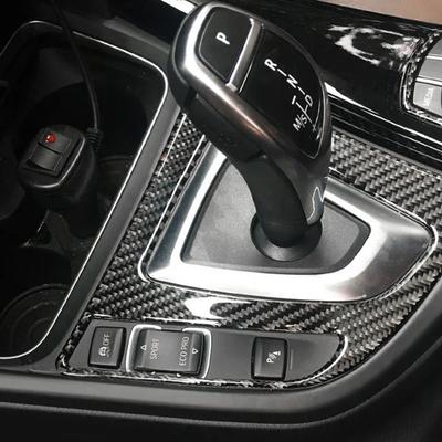 Für BMW 3 4 Serie F32 F30 F31 F33 F34 F36 3GT 2014 - 2017 Carbon Fiber Auto Getriebe Shift Panel Abdeckung trim Aufkleber Dekoration Trim