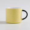 Simple Sesame Point Contrasting Mug High looking Couples Cups  Ceramic Cups Personalized Creative Coffee Cups