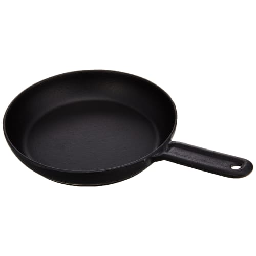 Ishigaki Sangyo Frying Pan, 18cm, 720B Cast Iron, Silicone Baked Finish, China, AHL27018