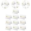 10 Pieces Reserved Table Card Cardstock Multipurpose Portable Placeholders Place Cards for
