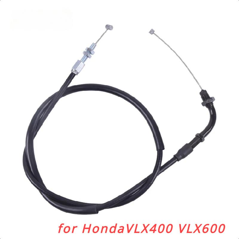 400cc Motorcycle Throttle Cable Wire  Accelerator Cable Throttle Line for Honda Steed 400 Steed 600 VLX400 VLX600 1pcs