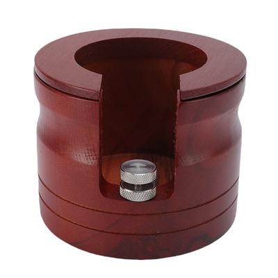 Držák portafilteru na kávu Masivní dřevo Výškově nastavitelná tampovací stanice pro 51mm 54mm 58mm