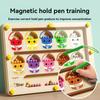Children's Magnetic Maze Walking Ball Baby Concentration Training, Writing Logic Thinking 3 year Old Early Education Puzzle To