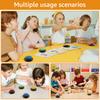 4 Pcs Answer Buzzers Game Show Buzzer Buttons Interactive Family Feud Buzzer with Lights and Sound for Party Game Show Classroom
