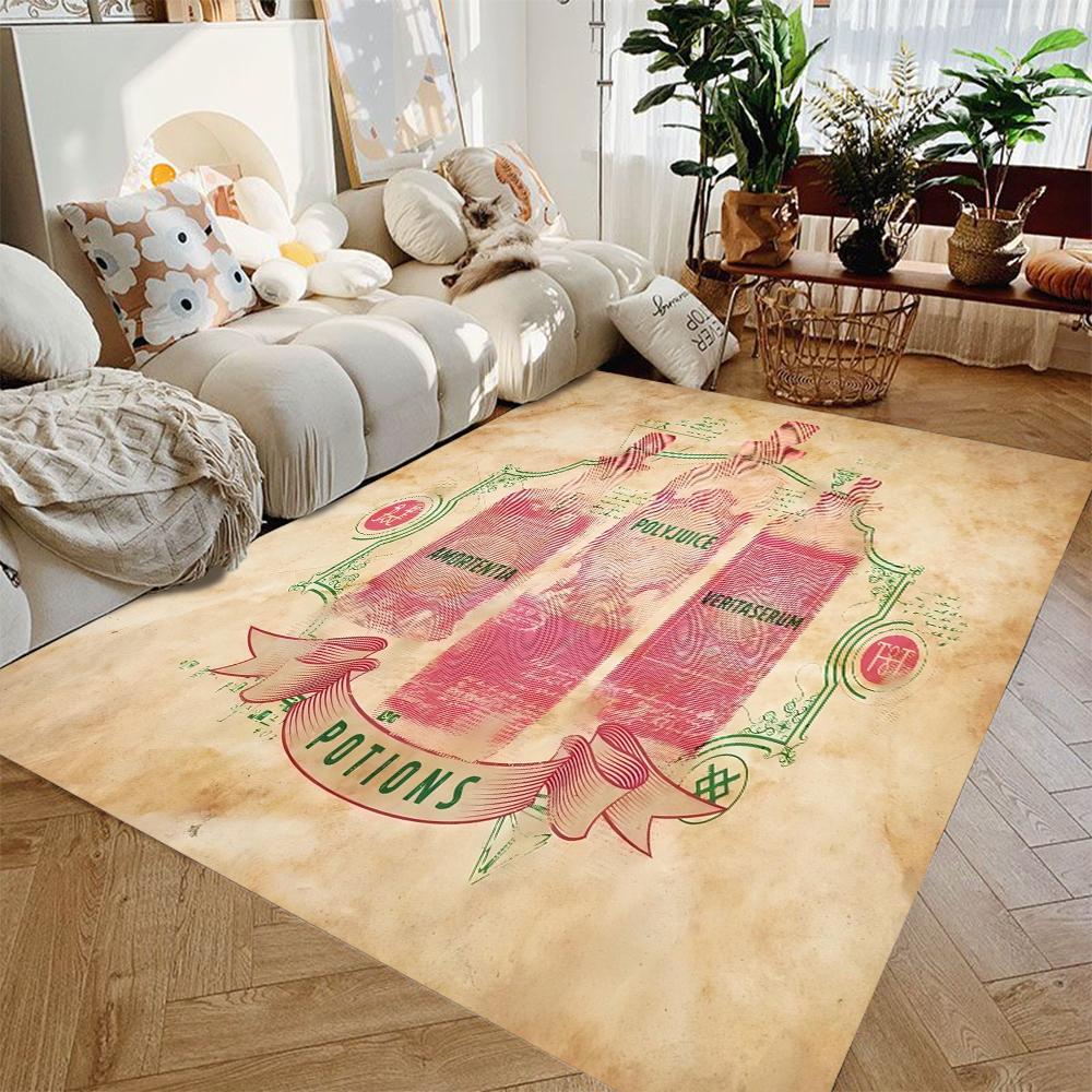 

Килим килимок Гаррі Поттер Гоґвортс для дому вітальні спальні дивана декор, килим для дитячої ігрової зони, нековзний килимок для підлоги 50X80cm