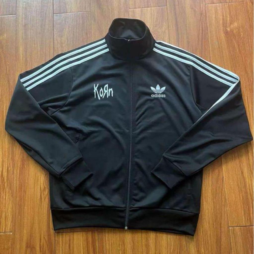 [USED] adidas×KORN truck top black size L