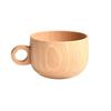 Good Carved Beautiful Coffee Cup Wood Natural Food-grade Milk Cup for Home
