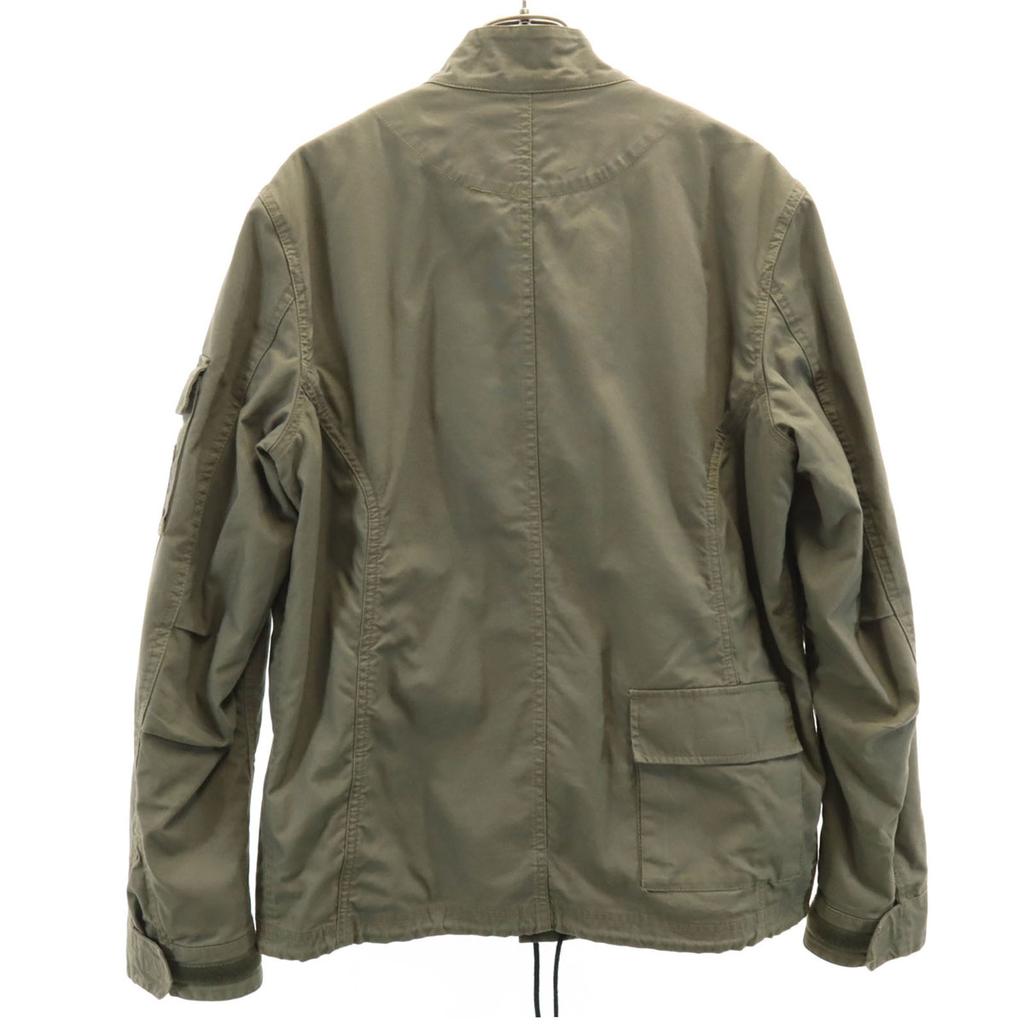 International Gallery BEAMS With Liner Military Jacket M Khaki Men's Used