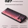 MCHOSE G87 Kabellose Mechanische Tastatur - Seitlich Bedruckt, Drei-Modus Bluetooth, E-Sport Gaming