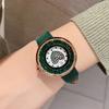 Neue Ins Damenuhr Mode Treibsand Damen Quarz Uhr Herzförmiger Diamant Wasserdichtes Armband Damenuhr