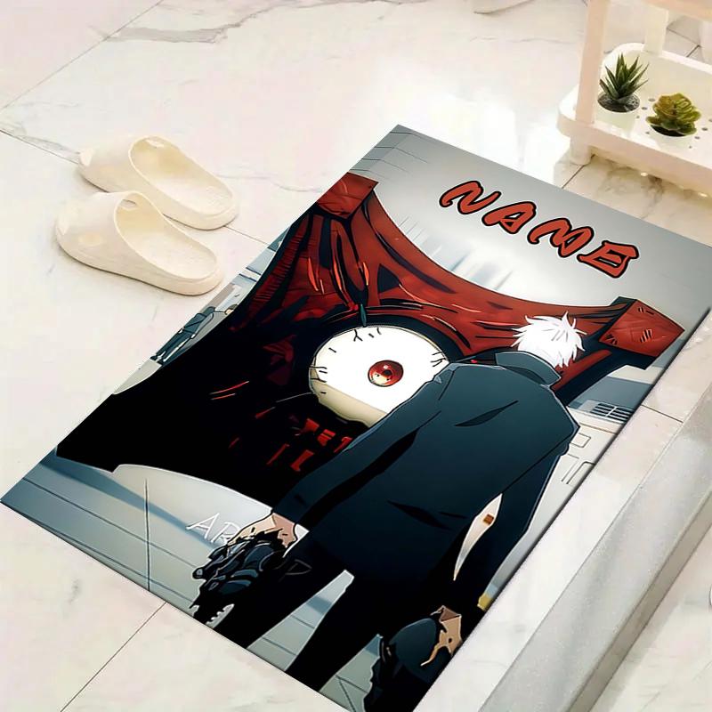 Custom 1Pc Jujutsu Kaisen Group Adventure Rug Office Carpet Indoor Outdoor Entrance Doormat Nonslip Soft And Comfortable Living Room D2915153