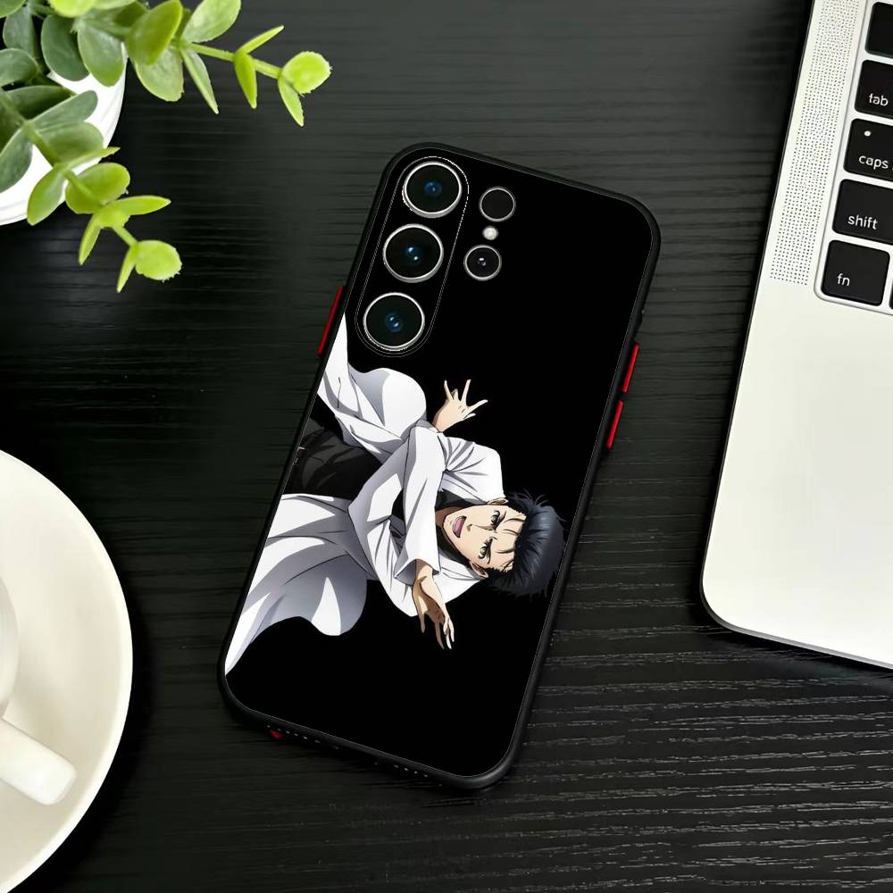 STEINS GATE F-Rintaro O-Okabe Phone Case For Samsung S26,S25,S24,S23,S22,S21,S20,S30,Ultra,Plus,Fe,Note,5G Black Cover