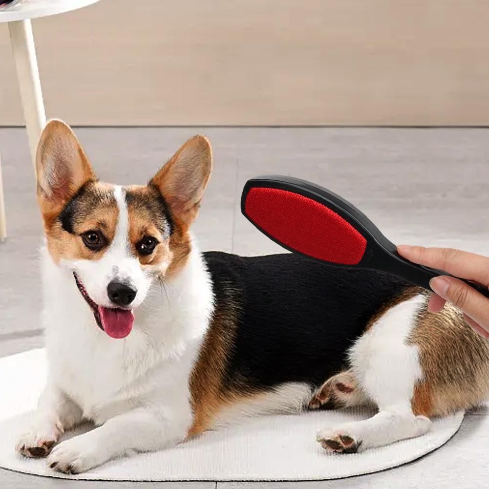 1/2/3 Lint Brush Double-sided Lint Brush Clothes Fur Brush Pet Hair Remover Dust Brusher Electrostatic Dust Cleaner Hair Roller