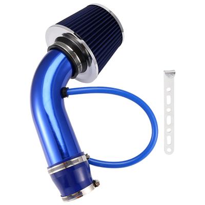 M63K-Automobile 76Mm Refitted Winter Mushroom Head Air Filter Intake Pipe Filter High Flow Air Filter Aluminum Pipe Kit
