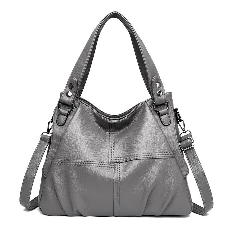 Damenhandtasche, Tasche für Frauen mittleren Alters, Neue Tragetasche, Damenhandtasche, Große Kapazität Achsel-Umhängetasche, Vielseitige Umhängetasche
