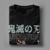 Kreative Muichiro Tokitoo Dämonenjäger T-Shirts für Herren Rundhals Baumwoll-T-Shirt Kurzarm T-Shirt Übergröße Kleidung