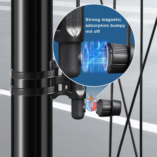Bicycle Speedometer Wireless Odometer Large Screen Design Easy To Read IP67 Waterproof Easy To Install Magnetic Bike Computer