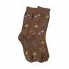 1 Pair Flower Pattern Women Tabi Socks Japanese Style Two-Toed Socks Cute Split Toe Socks