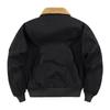 Printable Lamb Fleece Tooling Jacket Men's Loose Padded Cardigan Lapel Fleece Casual Jacket
