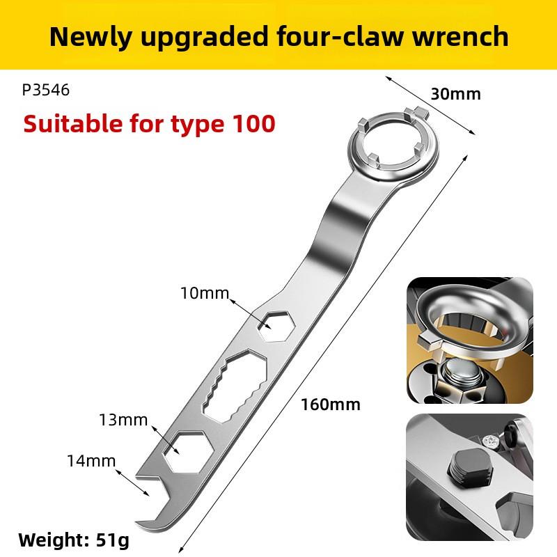 Multi Functional Angle Grinder Wrench Precision - Polished Electroplated Wrenches Waterproof Rust - Proof & Wear - Resistant