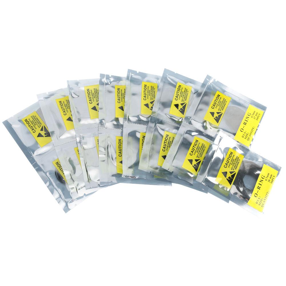 750pcs 0.7mm Waterproof Round Watch Gaskets O Ring Rubber Seal Washers Watch Accessory