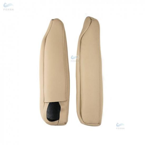 For Land Rover Discovery LR3 LR4  2*Left&Right Leather Seat Armrest Handle Cover