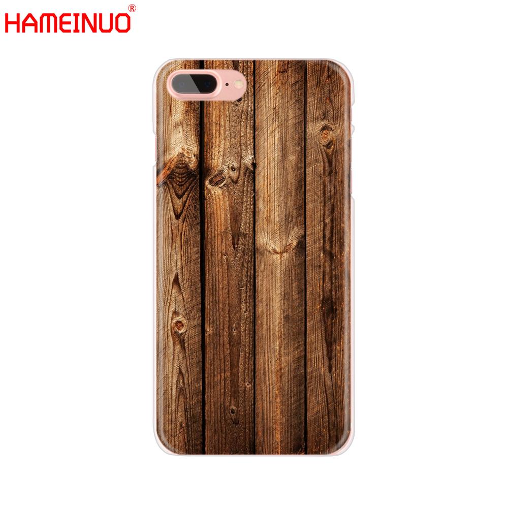 HAMEINUO textur holz Stil handy Abdeckung fall für iphone X 8 7 6 4 4s 5 5s SE 5c 6s plus
