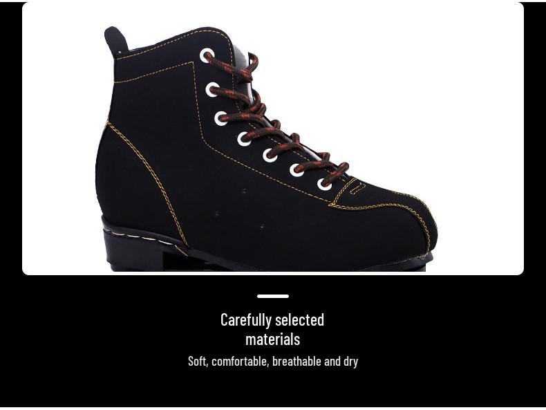 Patins à roulettes et patins à roulettes double rangée Noir et Blanc avec Roues Lumineuses pour Adultes (Hommes et femmes)