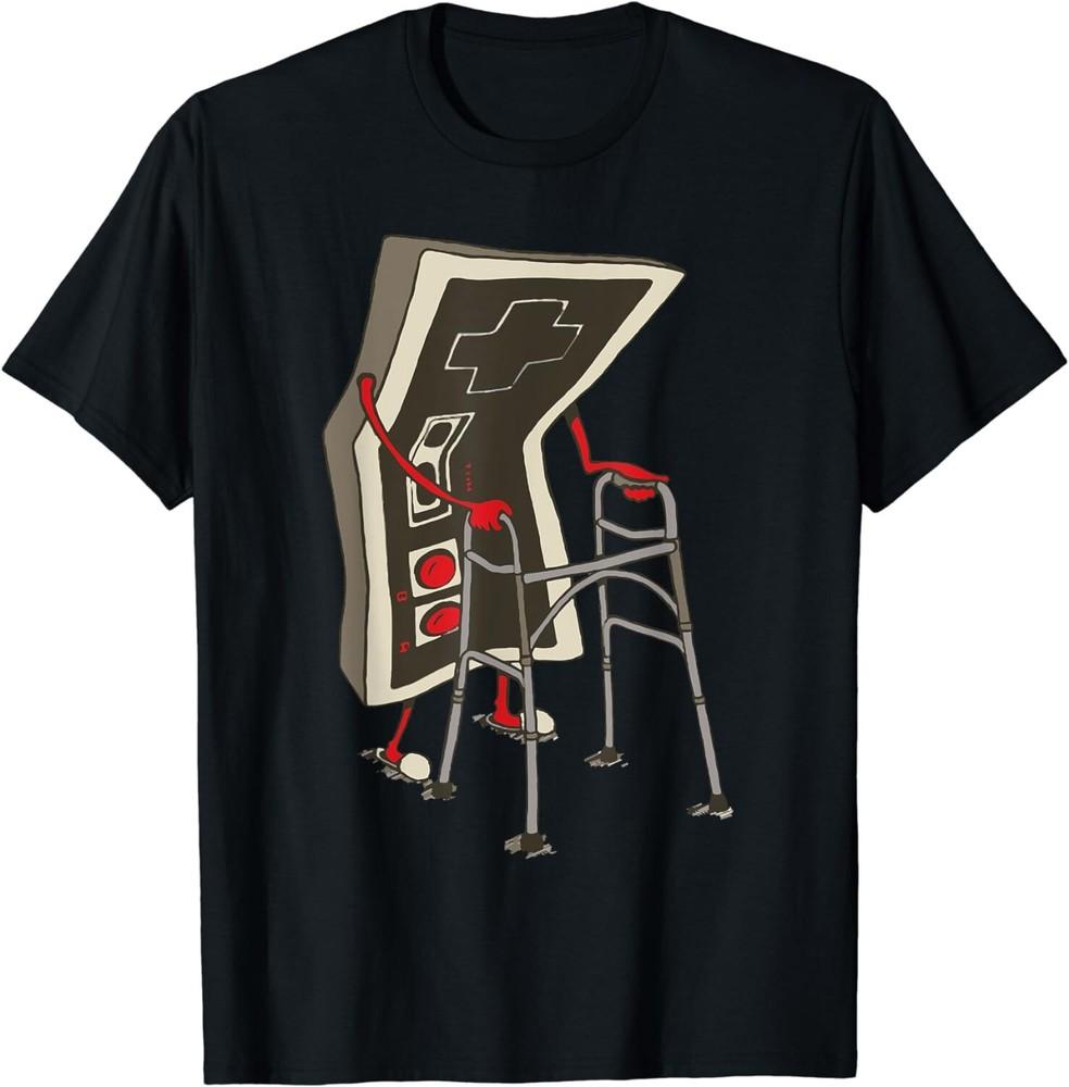

Retro Video Game, Old Gamer Gift Unisex T-Shirt 4XL