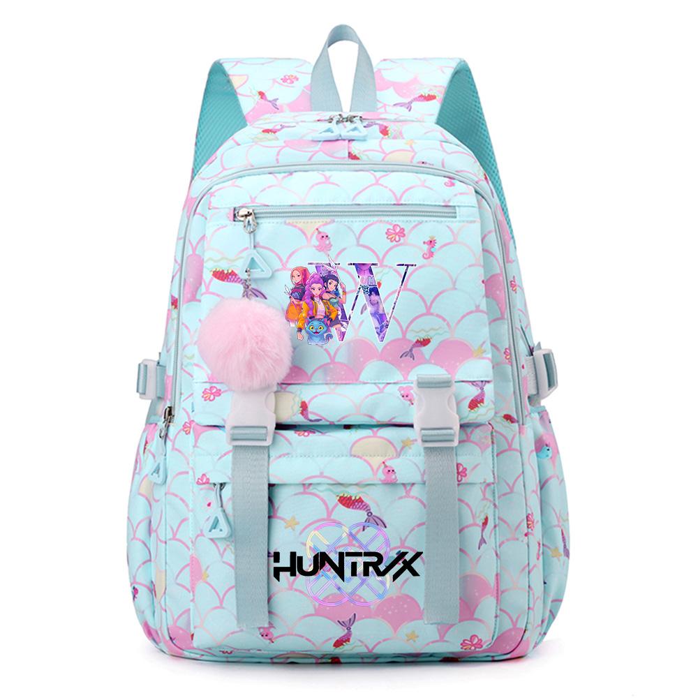 26 English Letters Printed Backpack Large Capacity Bookbag Student Boy Girl Schoolbag Outdoor Large Capacity Waterproof Sports Laptop Travel Bag